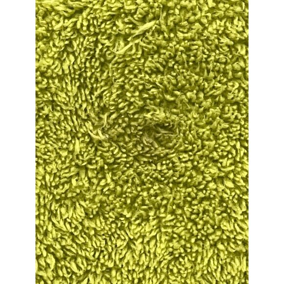 buffalo david bitten green throw pillow rectangle fuzzy soft poly 15x10" READ - Picture 2 of 8